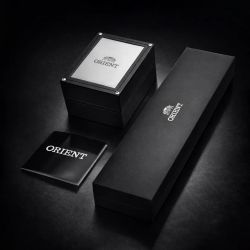 147-RA-AC0030L30B Reloj Orient Bambino automático de hombre esfera azul acuático 30 metros