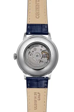 147-RA-AC0030L30B Reloj Orient Bambino automático de hombre esfera azul acuático 30 metros