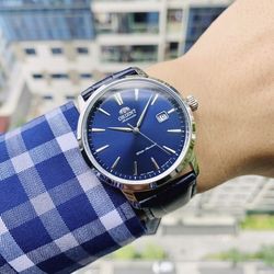 Reloj Orient hombre automático 147-RA-AC0F06L30B esfera azul