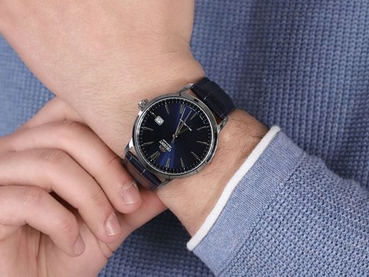 Reloj Orient hombre automático 147-RA-AC0F06L30B esfera azul