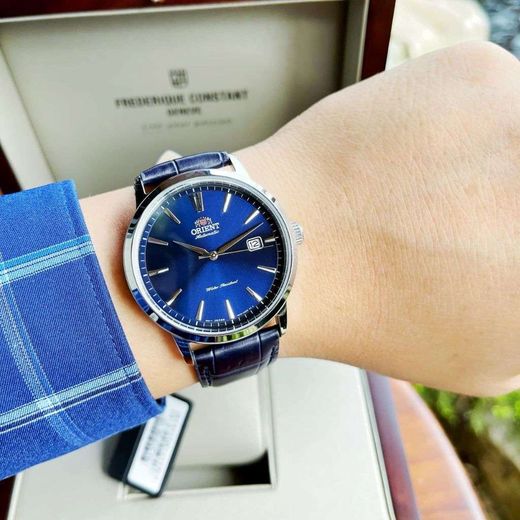 Reloj Orient hombre automático 147-RA-AC0F06L30B esfera azul