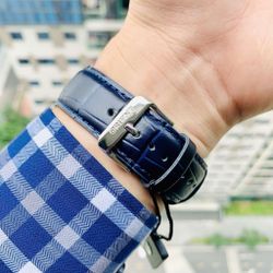 Reloj Orient hombre automático 147-RA-AC0F06L30B esfera azul