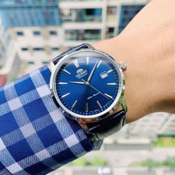 Reloj Orient hombre automático 147-RA-AC0F06L30B esfera azul