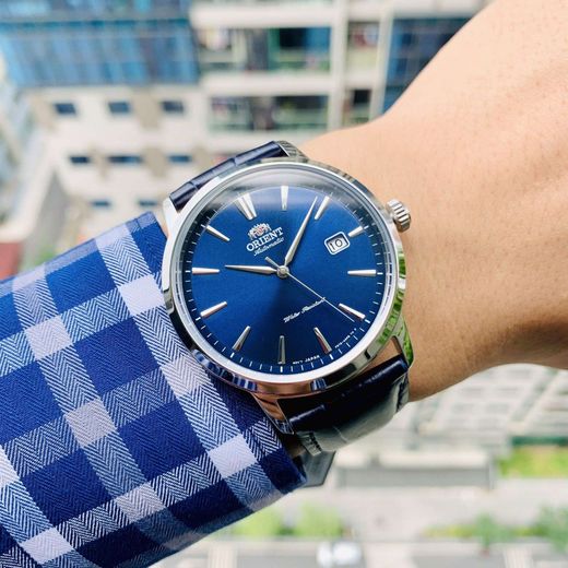 Reloj Orient hombre automático 147-RA-AC0F06L30B esfera azul