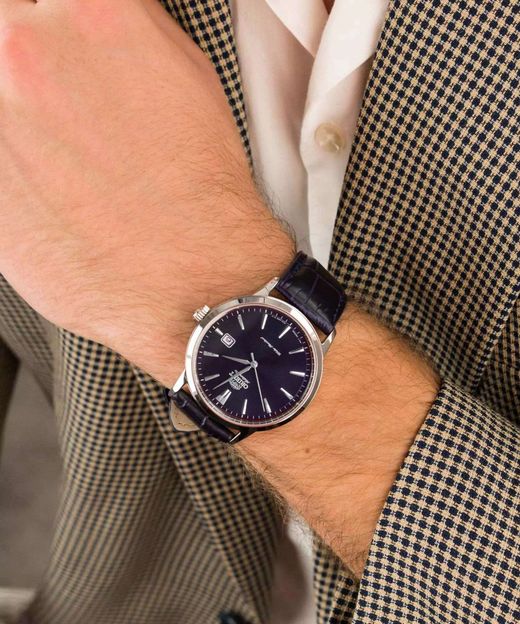 Reloj Orient hombre automático 147-RA-AC0F06L30B esfera azul