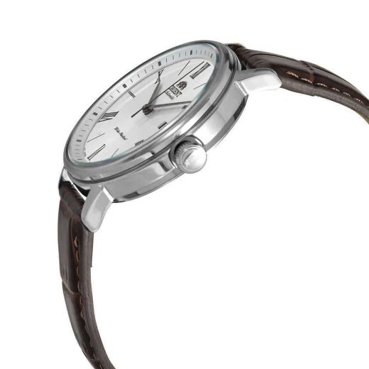Reloj Orient de hombre automático 147-RA-AC0J06S30B correa de piel marrón