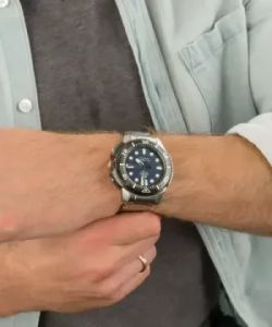 Reloj Orient de hombre 147-RA-AC0L07L00B movimiento automático esfera azul, acuático 200 metros