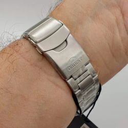 Reloj Orient de hombre 147-RA-AC0L07L00B movimiento automático esfera azul, acuático 200 metros