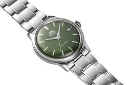 Reloj Orient Bambino de hombre macánico 147-RA-AC0M09E30B calendario esfera verde