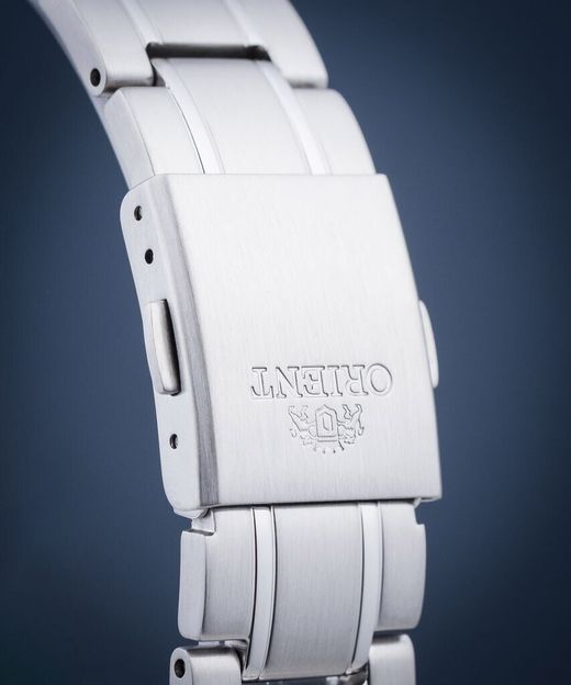 Reloj Orient Bambino de hombre macánico 147-RA-AC0M09E30B calendario esfera verde