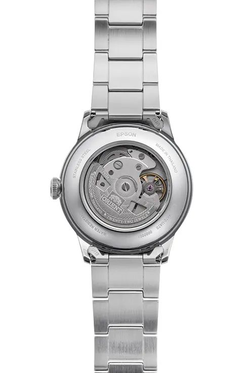 Reloj Orient Bambino de hombre macánico 147-RA-AC0M09E30B calendario esfera verde