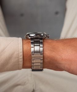 Reloj Orient Bambino de hombre macánico 147-RA-AC0M09E30B calendario esfera verde