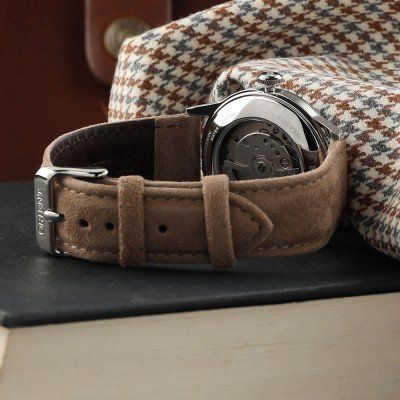 Reloj Orient Bambino de hombre automático 147-RA-AC0M12L30B esfera azul elegante