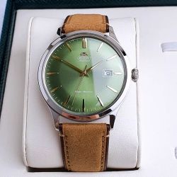 Reloj Orient colección Bambino hombre 147-RA-AC0P01E30B automático acero inoxidable  water resistant 3 atm