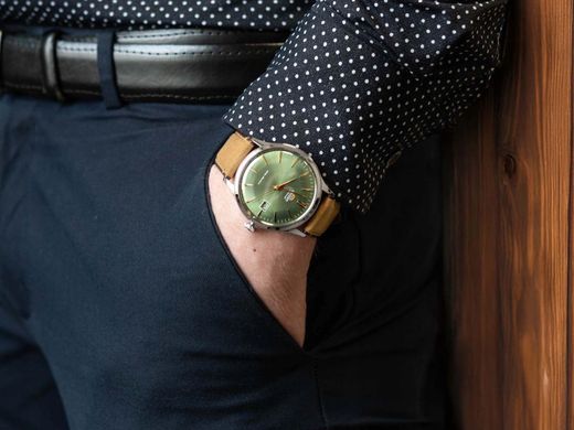 Reloj Orient colección Bambino hombre 147-RA-AC0P01E30B automático acero inoxidable  water resistant 3 atm
