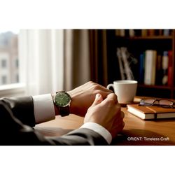 Reloj Orient colección Bambino hombre 147-RA-AC0P01E30B automático acero inoxidable  water resistant 3 atm
