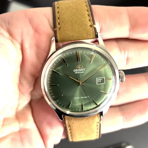 Reloj Orient colección Bambino hombre 147-RA-AC0P01E30B automático acero inoxidable  water resistant 3 atm