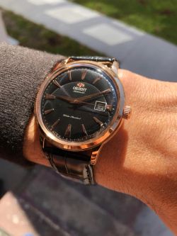 Reloj Orient para hombre automático 147-RA-AC0P04Y30B colección Bambino