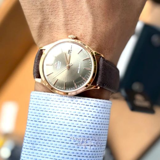 Reloj Orient para hombre automático 147-RA-AC0P04Y30B colección Bambino