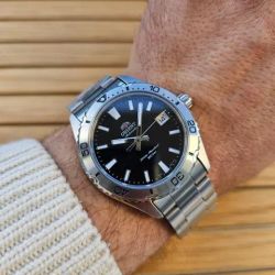 Reloj Orient de hombre 147-RA-AC0Q01B10B esfera negra automático