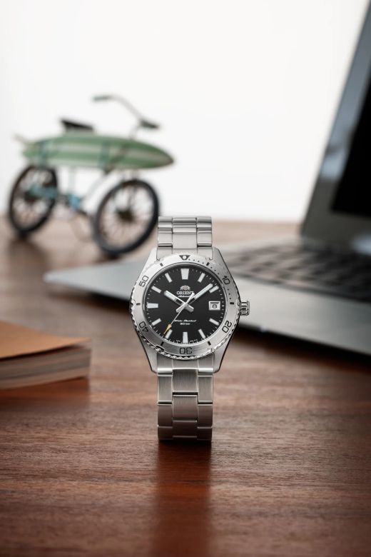 Reloj Orient de hombre 147-RA-AC0Q01B10B esfera negra automático
