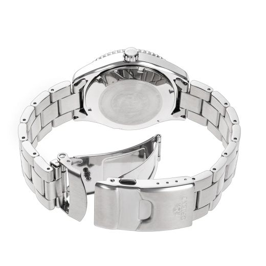 Reloj Orient de hombre esfera azul 147-RA-AC0Q02L10B automático acuático a 200 metros