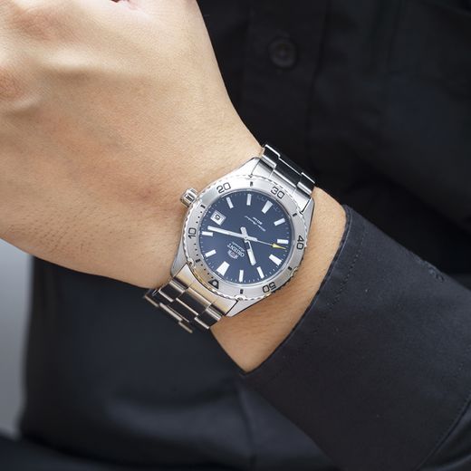 Reloj Orient de hombre esfera azul 147-RA-AC0Q02L10B automático acuático a 200 metros