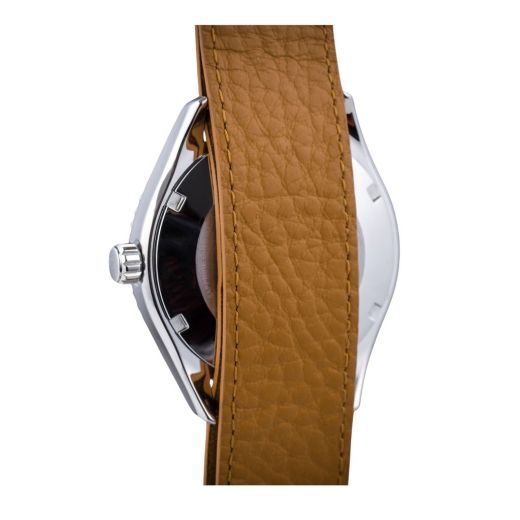 Reloj ORIENT Mako 40 147-RA-AC0Q05P10B unisex automático esfera color Salmón