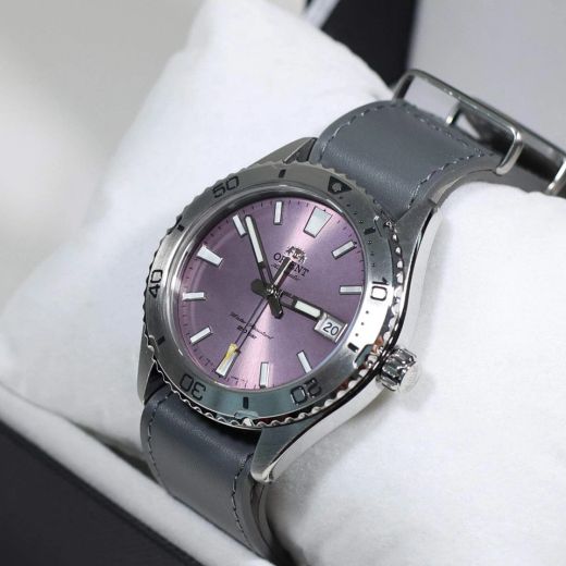 Reloj Orient unisex mecánico 147-RA-AC0Q07V30B cristal zafiro