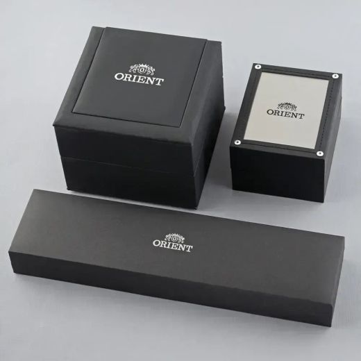 Reloj Orient unisex mecánico 147-RA-AC0Q07V30B cristal zafiro