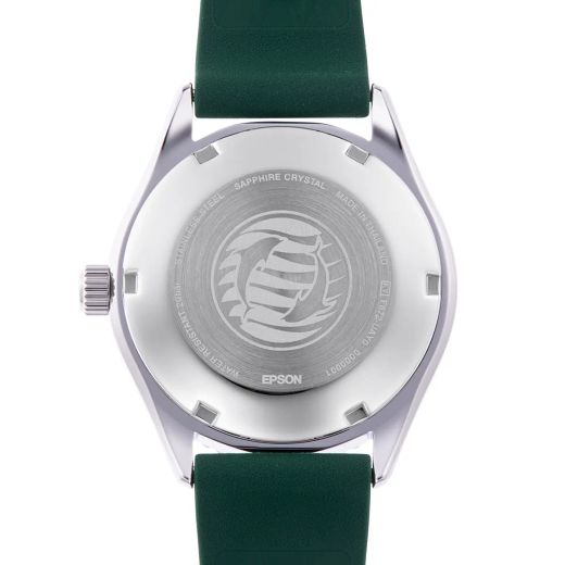 Reloj Orient automático unisex 147-RA-AC0Q11E30B cristal zafiro esfera verde