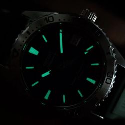 Reloj Orient automático unisex 147-RA-AC0Q11E30B cristal zafiro esfera verde