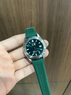Reloj Orient automático unisex 147-RA-AC0Q11E30B cristal zafiro esfera verde