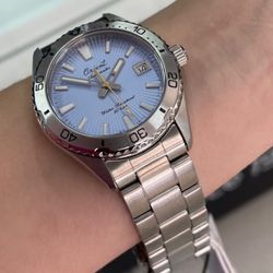 Bonito y elegante reloj Orient para hombre 147-RA-AC0Q12L30B movimiento mecánico