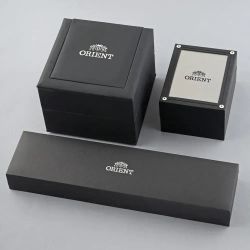Bonito y elegante reloj Orient para hombre 147-RA-AC0Q12L30B movimiento mecánico