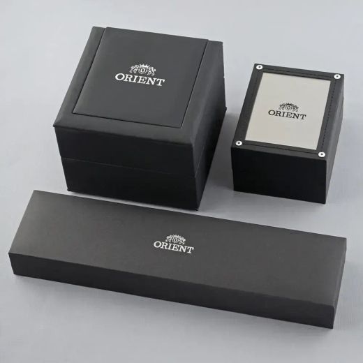 Bonito y elegante reloj Orient para hombre 147-RA-AC0Q12L30B movimiento mecánico