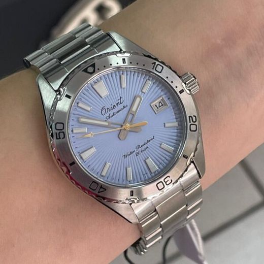 Bonito y elegante reloj Orient para hombre 147-RA-AC0Q12L30B movimiento mecánico