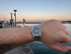 Reloj Orient de hombre 147-RA-AC0R02L30B esfera azul elegante