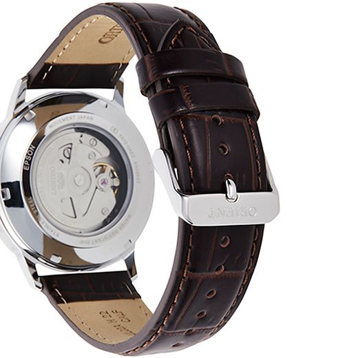 Reloj Orient automático hombre 147-RA-AK0007S30B indicador de sol y luna