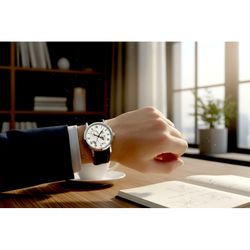 147-RA-AK0008S30B Reloj Orient Sun & Moon de hombre movimiento automático, cristal zafiro, cierre desplegable, resistencia al agua 50 metros, indicador sol y luna