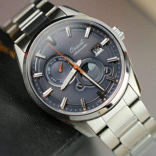 Reloj Orient de hombre automático 147-RA-AK0311N30B cristal zafiro resistente a golpes y anti-rayaduras.