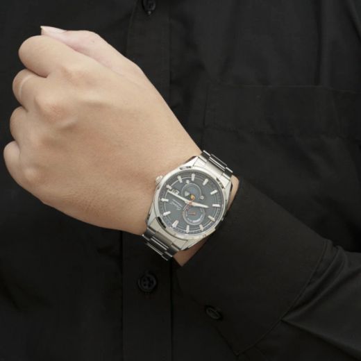 Reloj Orient de hombre automático 147-RA-AK0311N30B cristal zafiro resistente a golpes y anti-rayaduras.