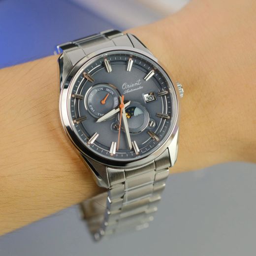 Reloj Orient de hombre automático 147-RA-AK0311N30B cristal zafiro resistente a golpes y anti-rayaduras.