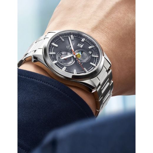 Reloj Orient de hombre automático 147-RA-AK0311N30B cristal zafiro resistente a golpes y anti-rayaduras.