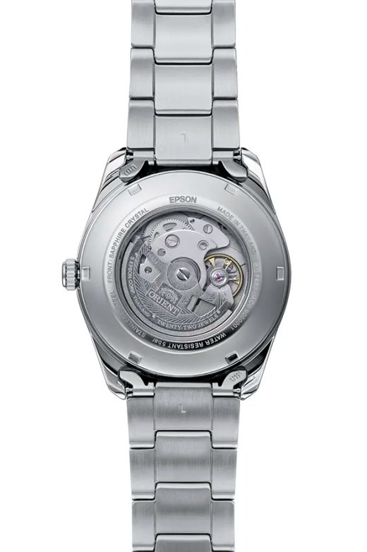 Reloj Orient hombre automático 147-RA-AK0314E30B Orient Stretto Day & Night con fase lunar esfera verde