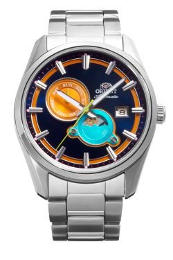 147-RA-AK0316L30B Reloj Orient automático de hombre Stretto Day & Night – modelo primavera-verano 2026 de lanzamiento limitado