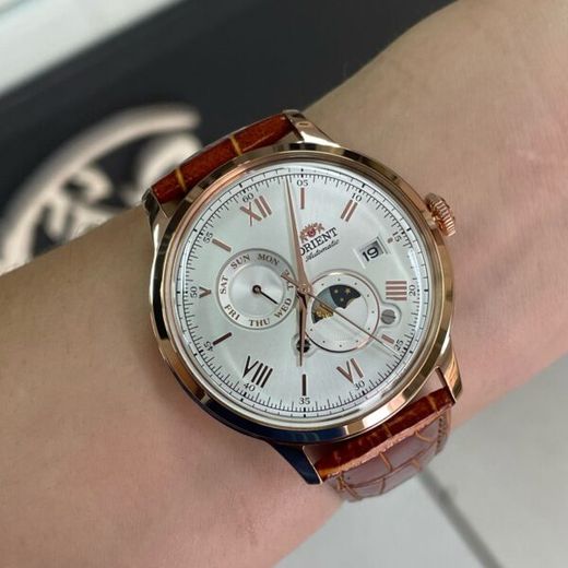 Reloj Orient de hombre elegante 147-RA-AK0801S30B movimiento automático