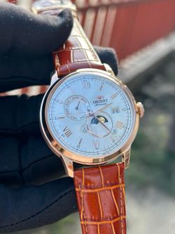 Reloj Orient de hombre elegante 147-RA-AK0801S30B movimiento automático