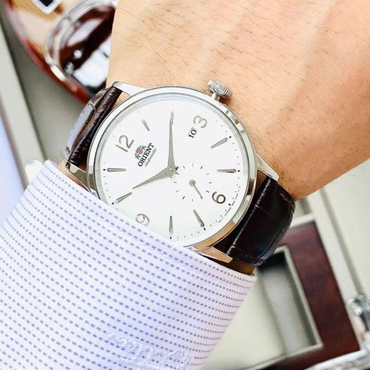 Reloj Orient hombre 147-RA-AP0002S30B mecánico cristal curvo