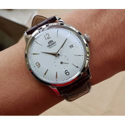 Reloj Orient hombre 147-RA-AP0002S30B mecánico cristal curvo